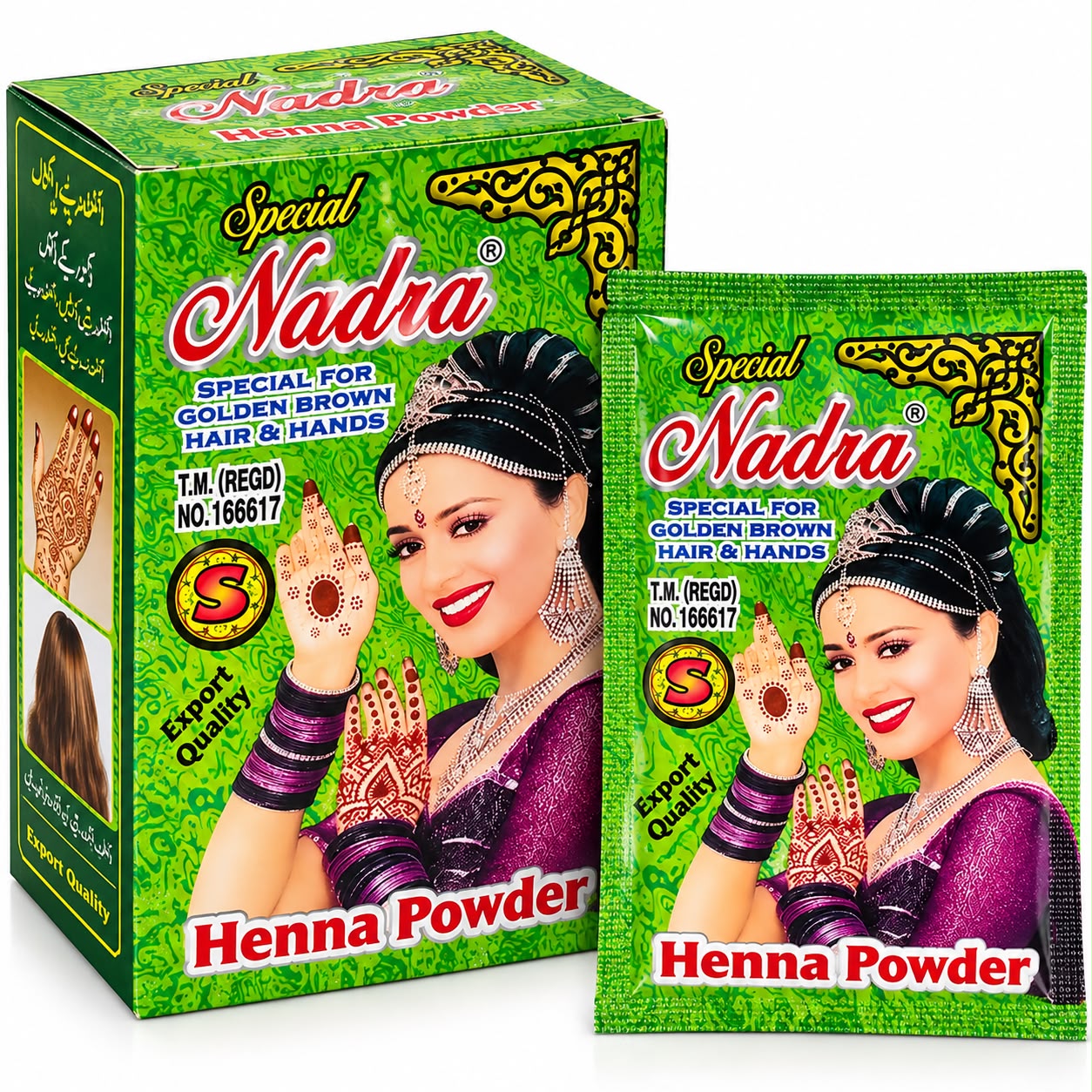 NADRA HENNA POWDER 12X60G