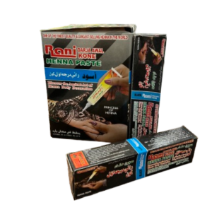 RANI HENNA BLACK PASTE 12PCS