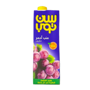 SUN TOP RED GRAPE 12X1ltr+VAT