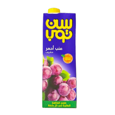 SUN TOP RED GRAPE 12X1ltr+VAT