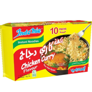 INDOMIE CHICKEN CURRY KSA 10PCSX6X75g
