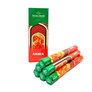 SHALIMAR AMBER INCENSE STICKS (Pack of 6)