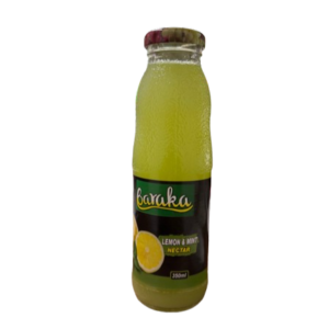 BARAKA LEMON & MINT NECTAR JUICE 24X330ml