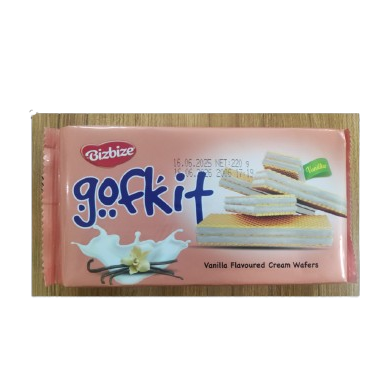 GOFKIT(PINK) VANILLA CREAM 24X220gr