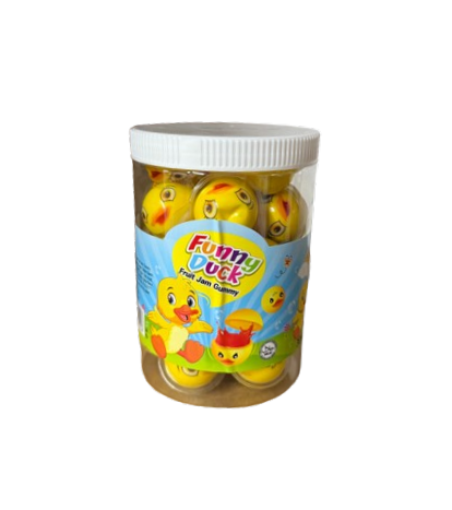 FUNNY DUCK JAM CANDY 30X10GR