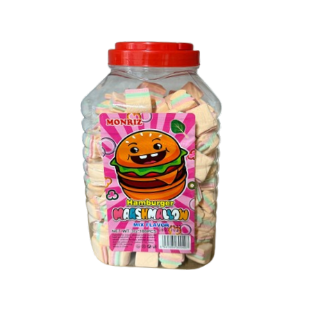 HAMBURGER MARSHMALLOW 180PCS