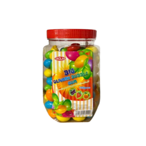 BIG OLIVARY BUBBLS GUM 160PCS