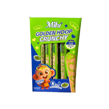 MIFU HOOP CRUNCHY MATCHA FALVOR 30X12GR