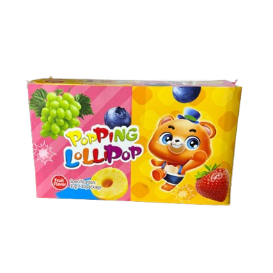 POPPING LOLLIPOP 30X10GR