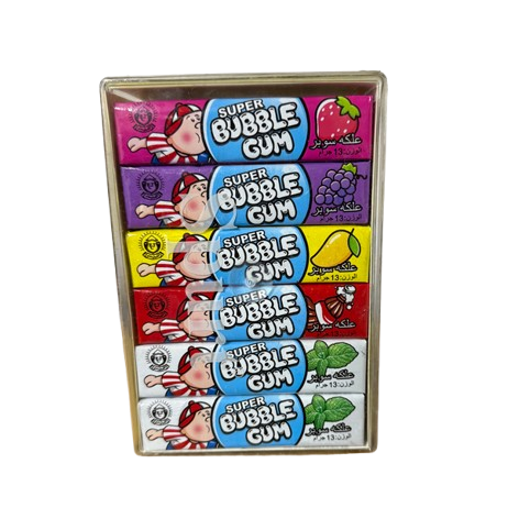 SUPER BUBBLE GUM 30X13GR
