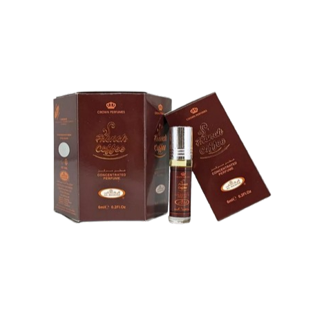 ALRHAB ROLL FRENCH COFFEE 6X6ML