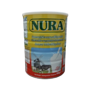 NURA INSTANT FULL CREAM MILK POWDER 12X900G