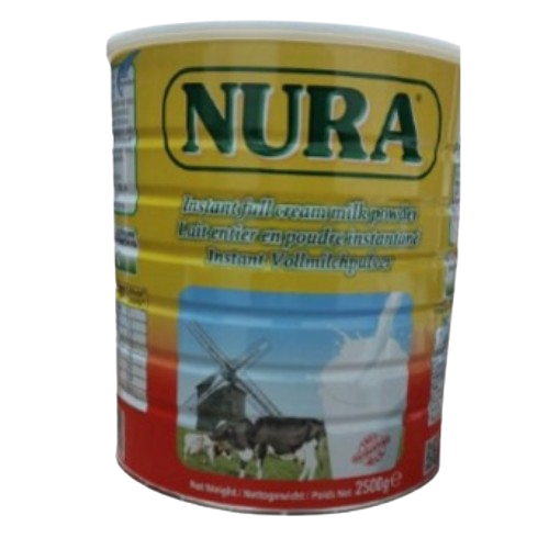 NURA INSTANT FULL CREAM MILK POWDER 6X2500G