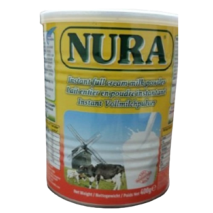 NURA INSTANT FULL CREAM MILK POWDER 24X400G