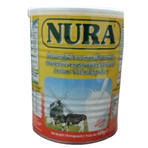 NURA INSTANT FULL CREAM MILK POWDER 24X400G