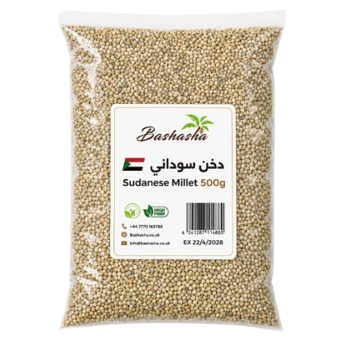 BASHASHA SUDANESE WHOLE MILLET 20x500g
