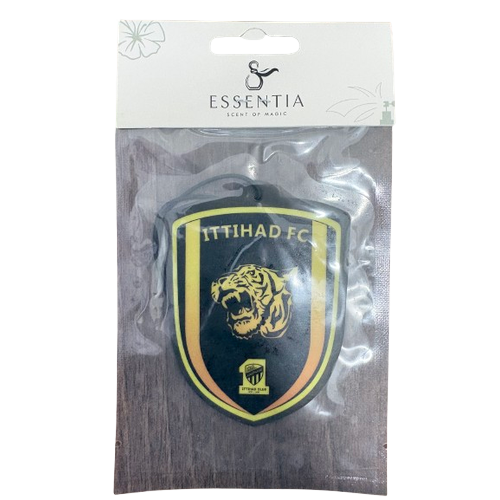 CAR HANGING AL ITTIHAD FLAG AIR FRESHNER 1X1